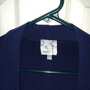 NAIF Women's Navy Blue Blouse